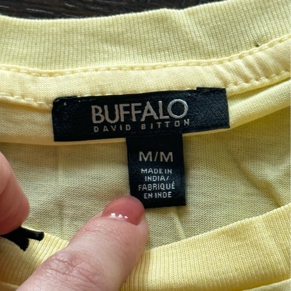 Buffalo David Bitton Jackie Crew Neck Printed Top Size Medium Women - Picture 4 of 10